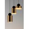 Et2 Nob 3-Light 13.5" Wide Black / Gold Pendant Light E20863-75BKGLD - alternate 2